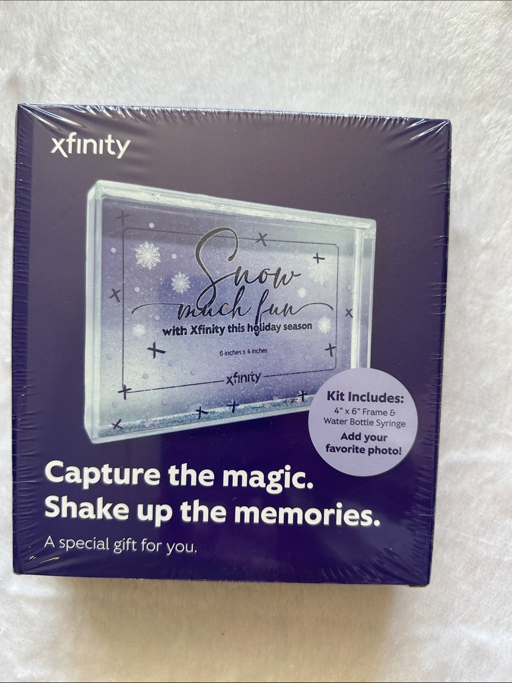 Party Snow Globe Frame Instructions